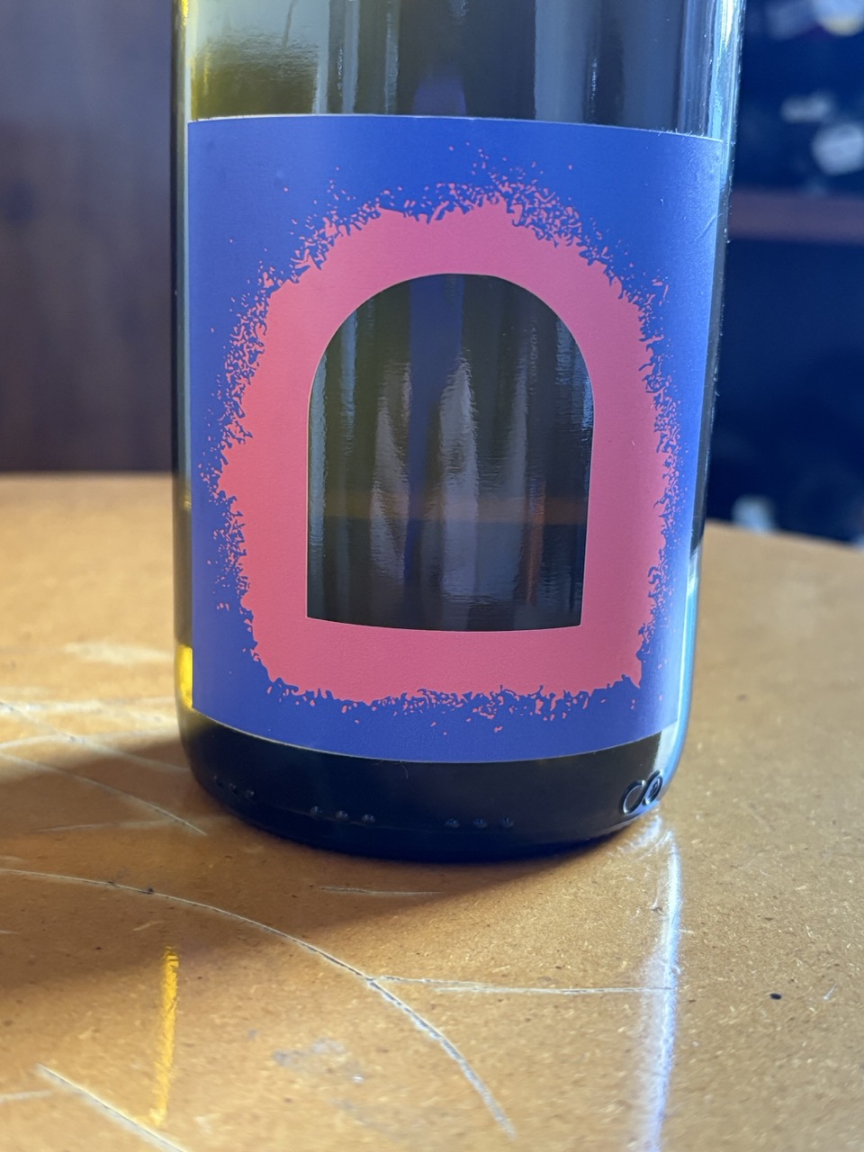 bottle of white wine